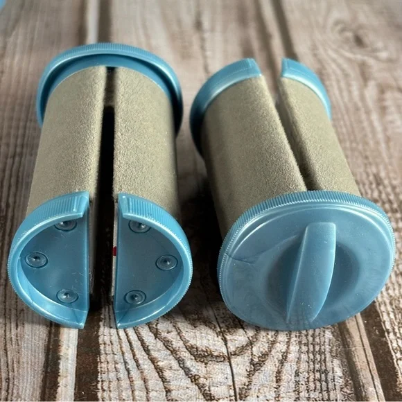 Conair Ion Shine Hot Rollers 20 Flocked Velvet 3 Sizes - Picture 8 of 11